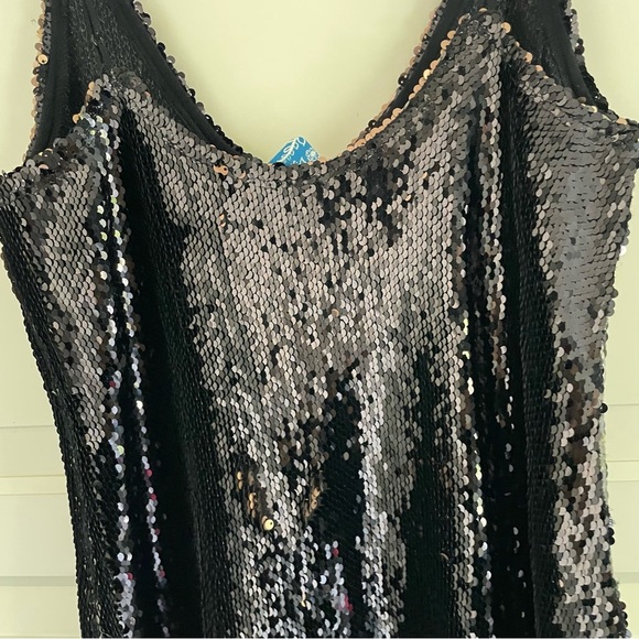 NEW! Intimately free people seeing double reversible sequin dress 26406 - Picture 6 of 13